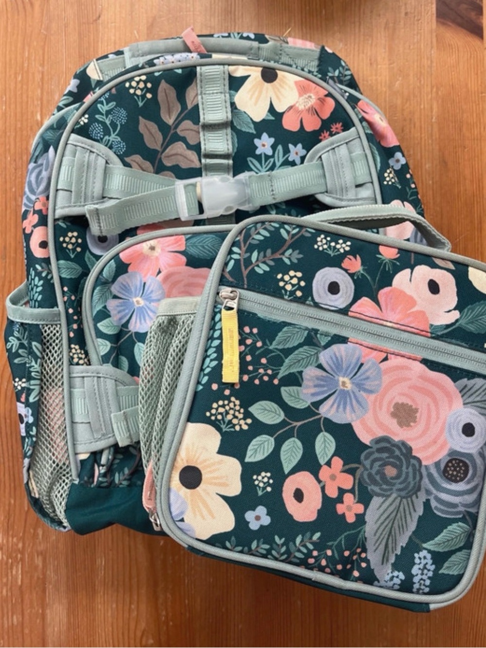 Pottery Barn x Rifle Paper Backpack and Lunch Bag Set